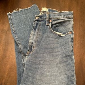 Abercrombie & Fitch Curve Love Ankle Jeans in size 28